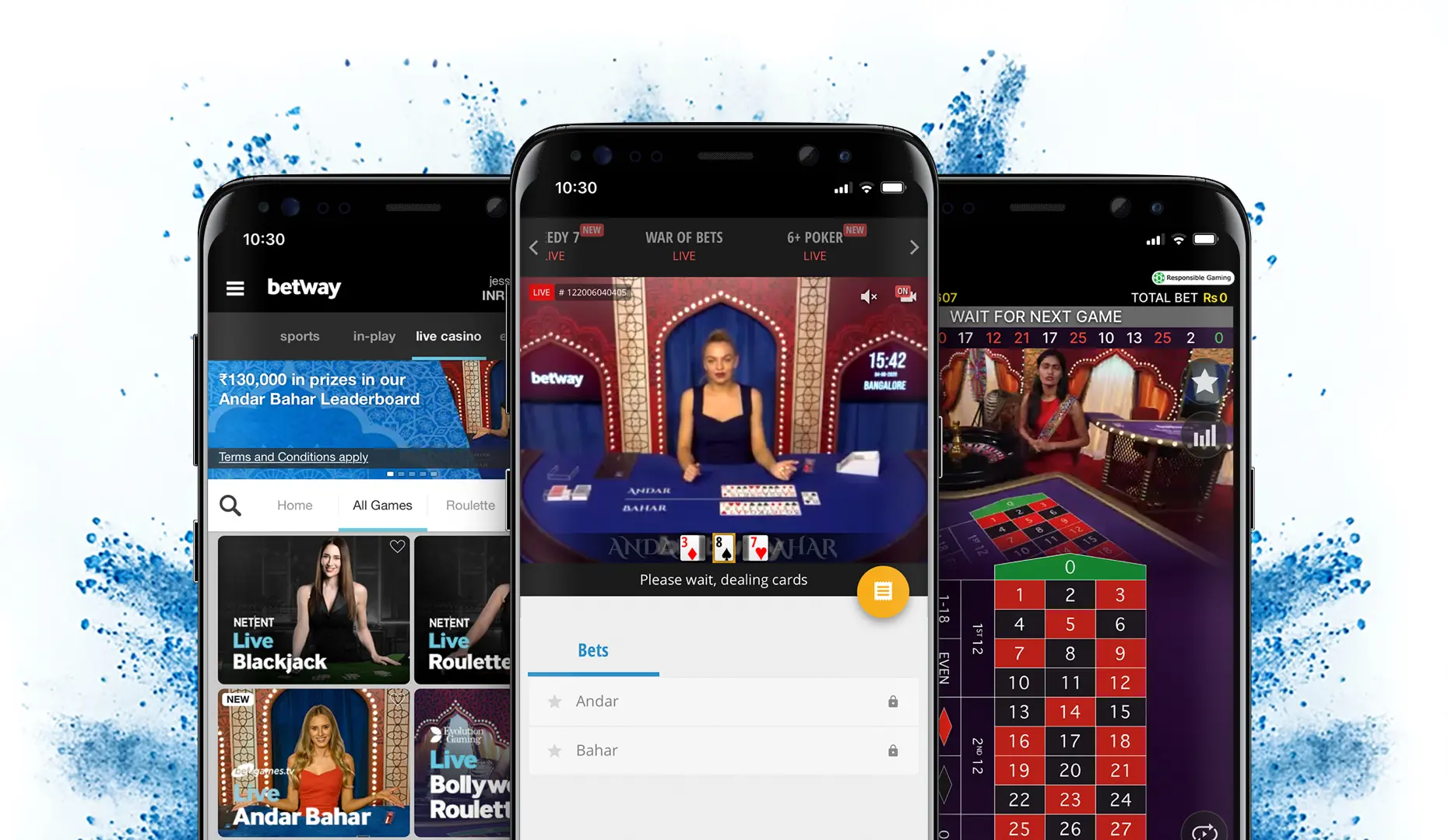 Betway casino Mobile application 